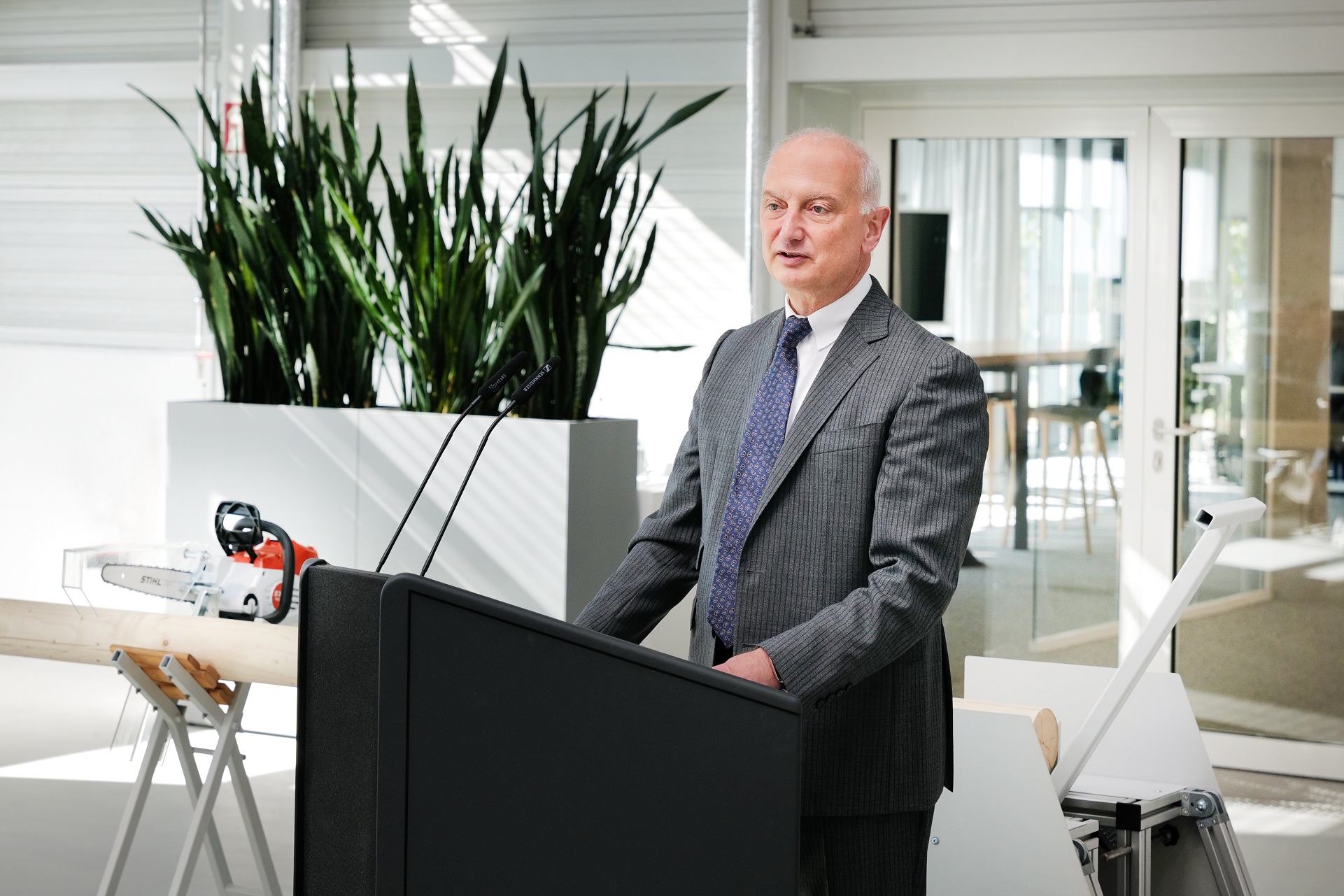 STIHL opening of special machine construction
